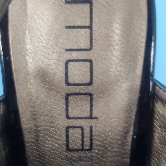 Moda Spana Patent Leather Platform Heels 8M NWOT - Picture 7 of 9